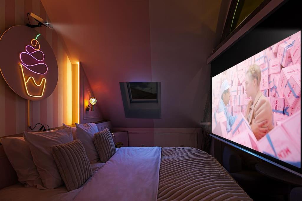 Le Milkshake - Hypercentre, Cinema, King Size Apartman Troyes Kültér fotó